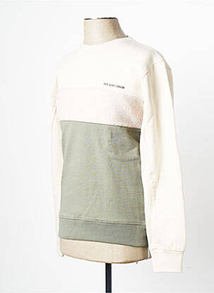 Sweat-shirt col rond vert PEPE JEANS homme