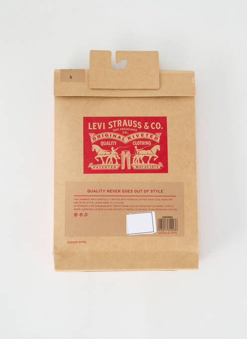 T-shirt blanc LEVIS pour homme