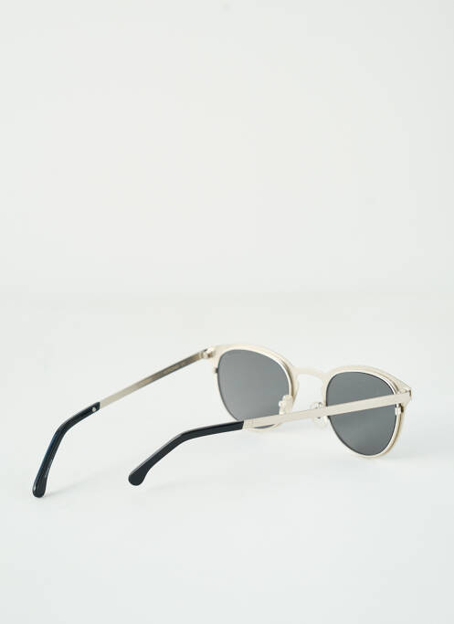 Lunettes de soleil argent KOMONO pour unisexe