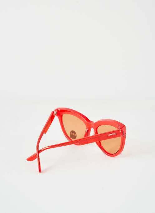 Lunettes de soleil rouge KOMONO pour unisexe