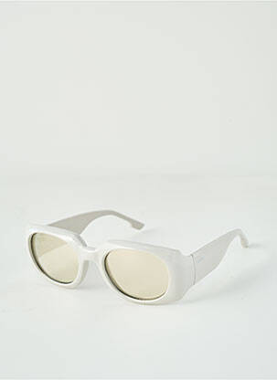 Lunettes de soleil blanc KOMONO pour femme