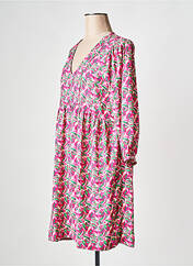 Robe courte rose AN' GE pour femme seconde vue