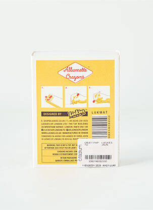 Accessoire divers jaune LUCKIES unisexe