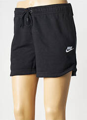 Short noir NIKE pour femme seconde vue