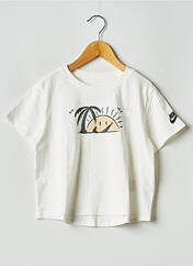 T-shirt blanc NIKE pour fille seconde vue