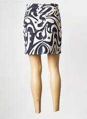 Jupe courte bleu THINKING MU pour femme seconde vue