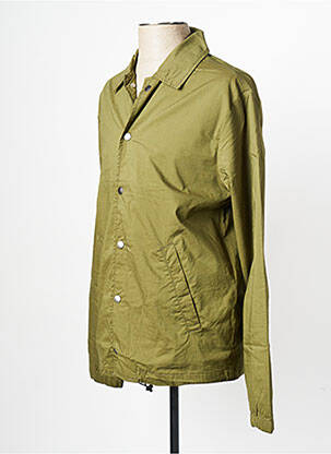 Blouson col col montant vert SELECTED homme