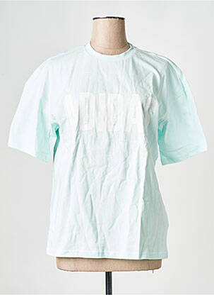 T-shirt col rond vert ADIDAS femme