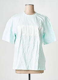 T-shirt col rond vert ADIDAS femme