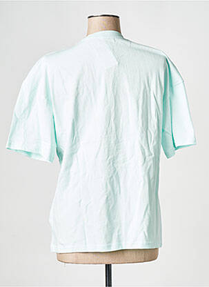 T-shirt col rond vert ADIDAS femme