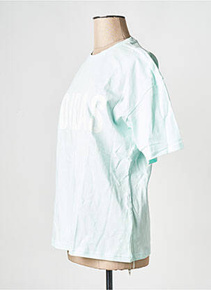T-shirt col rond vert ADIDAS femme