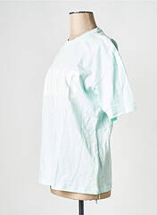 T-shirt vert ADIDAS pour femme seconde vue