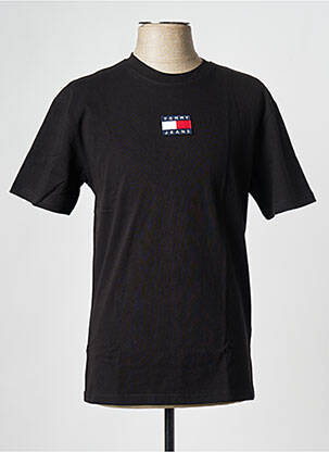 T-shirt noir TOMMY HILFIGER pour homme