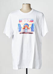 T-shirt blanc NIKE pour homme seconde vue