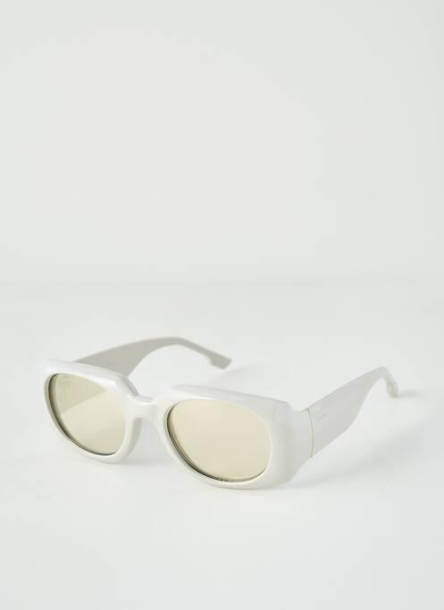 Lunettes de soleil blanc KOMONO pour femme