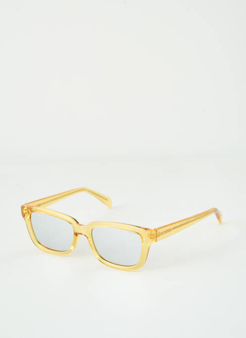 Lunettes de soleil jaune KOMONO pour unisexe