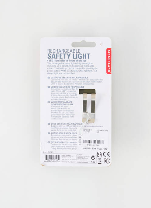 Accessoire divers vert KIKKERLAND pour unisexe