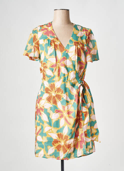 Robe courte orange EKYOG pour femme