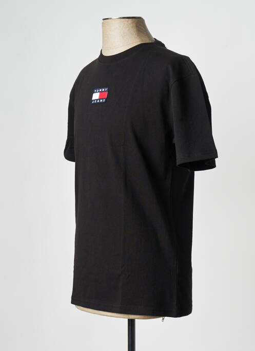 T-shirt noir TOMMY HILFIGER pour homme