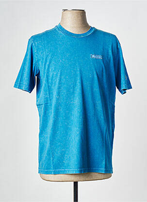 T-shirt col rond bleu CHAMPION homme