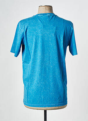 T-shirt col rond bleu CHAMPION homme
