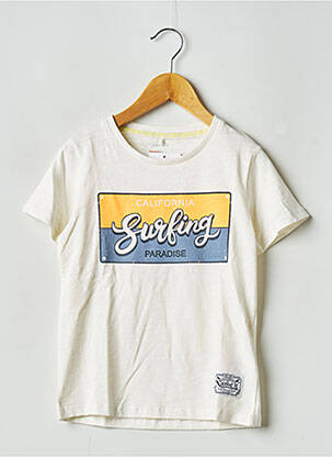 T-shirt col rond blanc NAME IT garçon