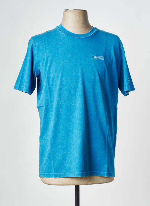 T-shirt bleu CHAMPION pour homme