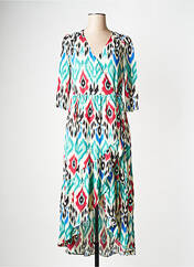 Robe mi-longue bleu SEE U SOON pour femme seconde vue