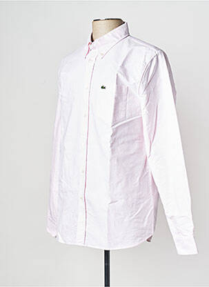 Chemise manches longues blanc LACOSTE homme