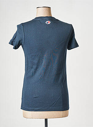 T-shirt col rond bleu LA PETITE FRANCAISE femme