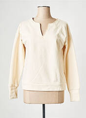 Sweat-shirt beige VILA pour femme seconde vue