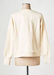 Sweat-shirt beige VILA pour femme seconde vue