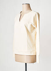 Sweat-shirt beige VILA pour femme seconde vue