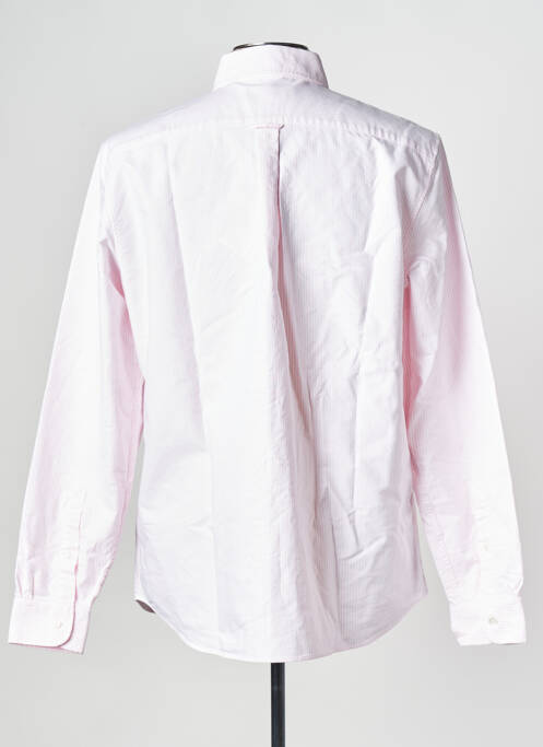 Chemise manches longues blanc LACOSTE pour homme