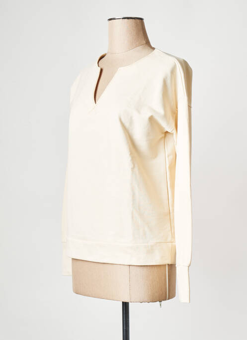 Sweat-shirt beige VILA pour femme