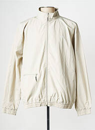 Imperméable col col montant gris RAINS homme