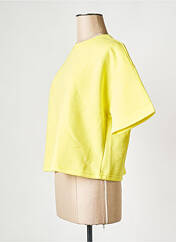 T-shirt jaune NOISY MAY pour femme seconde vue