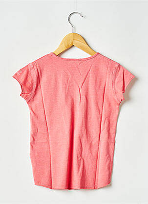 T-shirt col rond rouge ZADIG & VOLTAIRE fille
