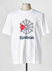 T-shirt blanc REEBOK pour homme seconde vue