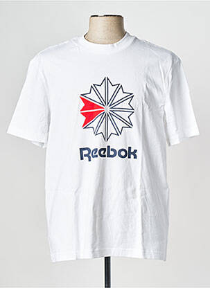 T-shirt blanc REEBOK pour homme