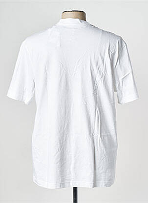 T-shirt col rond blanc REEBOK homme