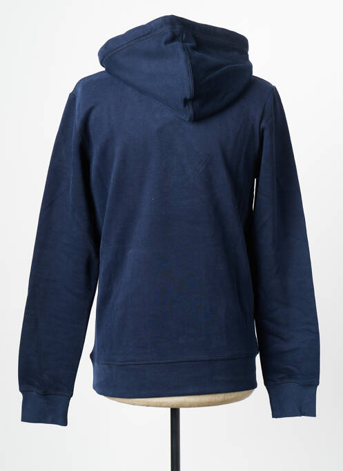 Sweat-shirt à capuche bleu JACK & JONES pour homme