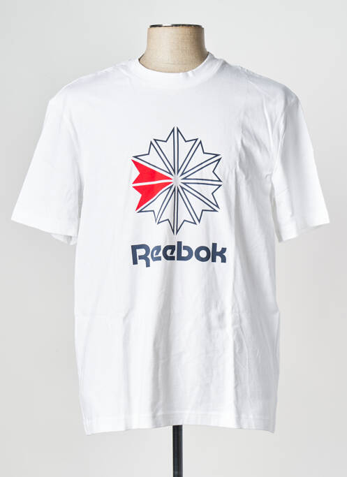 T-shirt blanc REEBOK pour homme