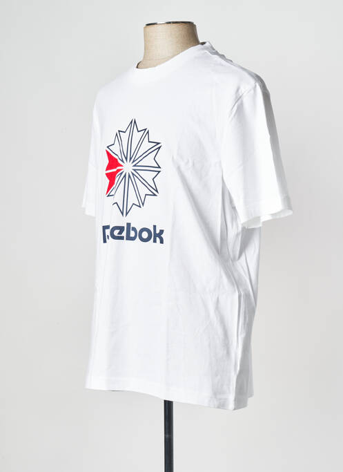 T-shirt blanc REEBOK pour homme