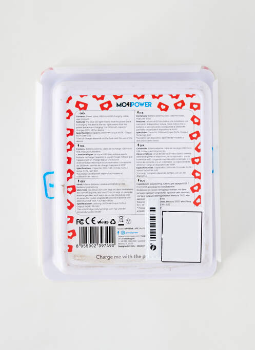 Accessoire divers multicolore MOJIPOWER pour unisexe