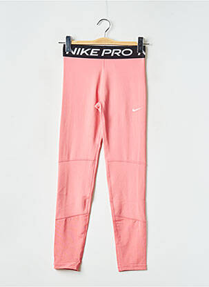 Legging rose NIKE fille