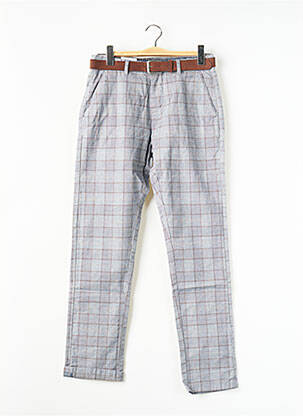 Pantalon droit gris BONOBO pour homme