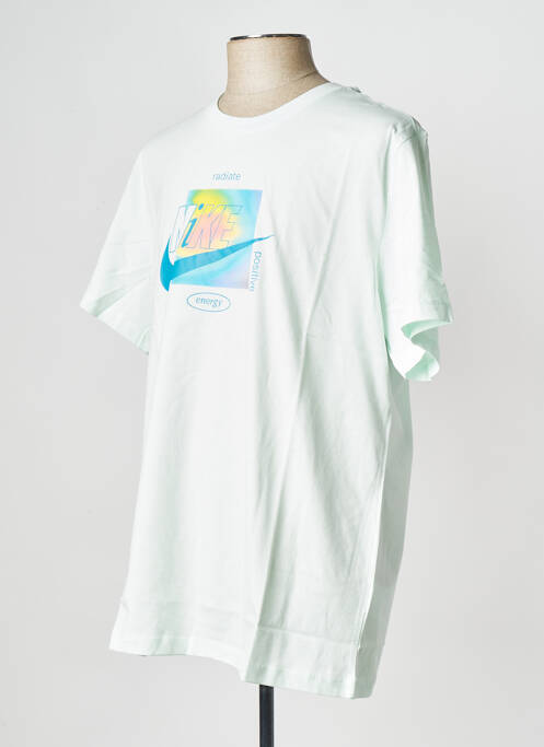 T-shirt vert NIKE homme