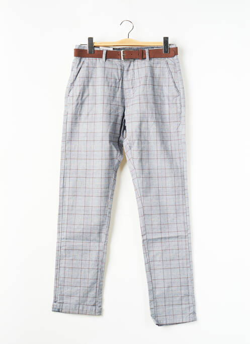 Pantalon droit gris BONOBO pour homme