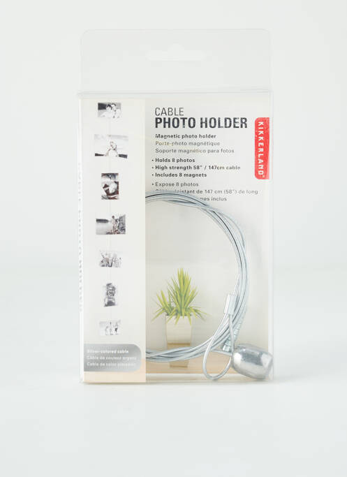 Accessoire divers argent KIKKERLAND pour unisexe